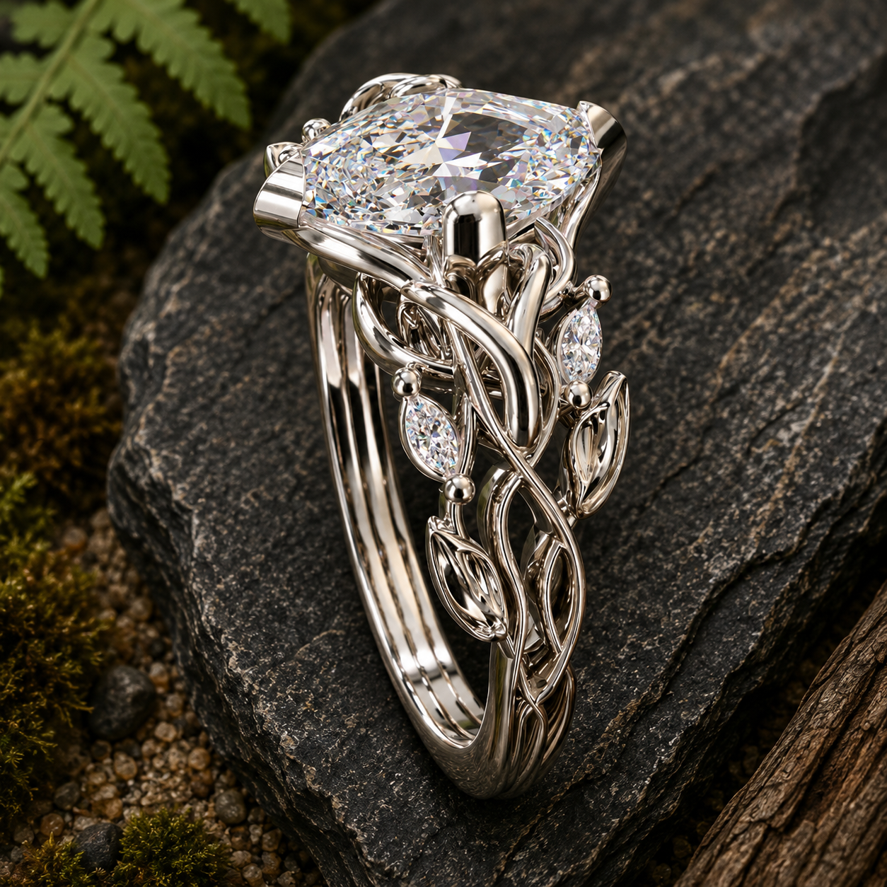 Wildvine Diamond Ring